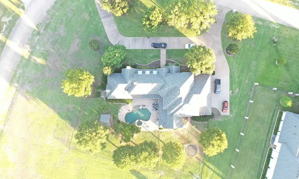 New shingle roof installation on a home in Spearfish